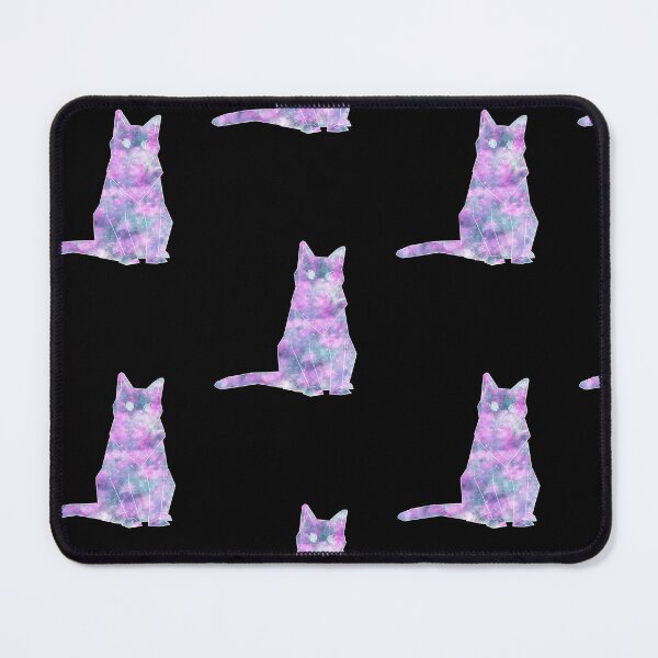 Item preview, Elegant Pastel Galaxy Space Cat designed and sold by ClarissaDoodles.