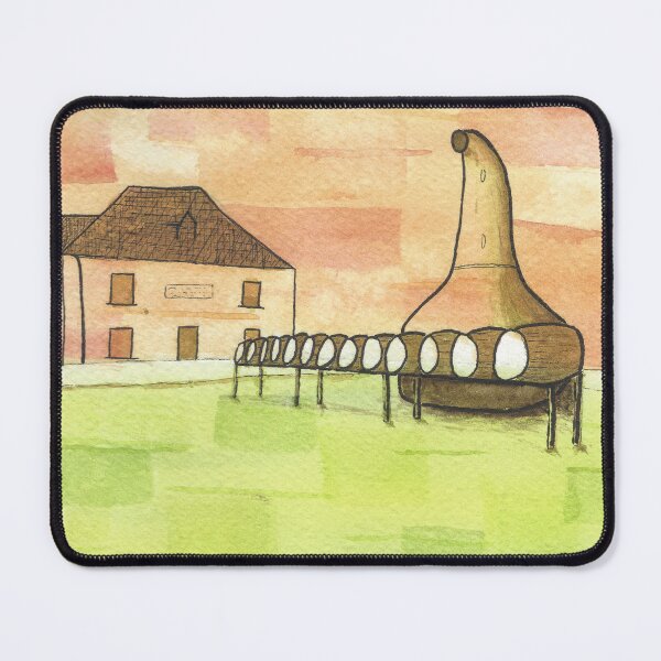 Item preview, Bruichladdich Distillery Art Print | Copper Echoes of Islay II designed and sold by WhiskyArt.