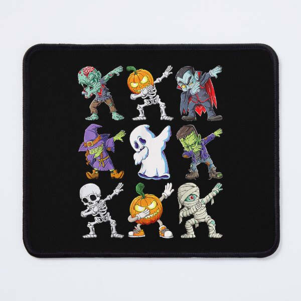 Item preview, Dabbing Halloween Boys Skeleton Zombie Scary Pumpkin Mummy  designed and sold by River Silva.