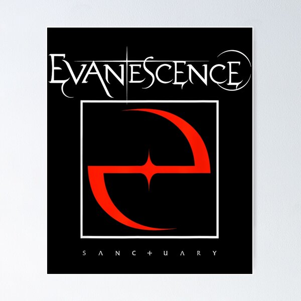 Item preview, Evanescence Sanctuary Alternative Gothic Rock Band Symbol designed and sold by AubinDesmarets.