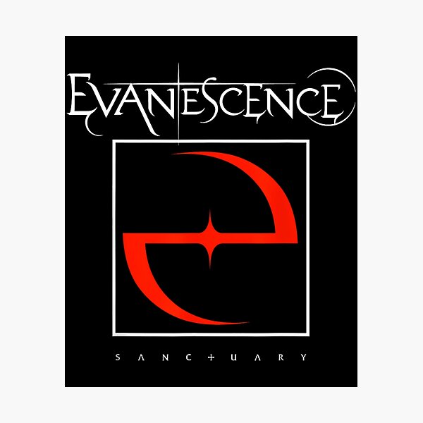 Item preview, Evanescence Sanctuary Alternative Gothic Rock Band Symbol designed and sold by AubinDesmarets.