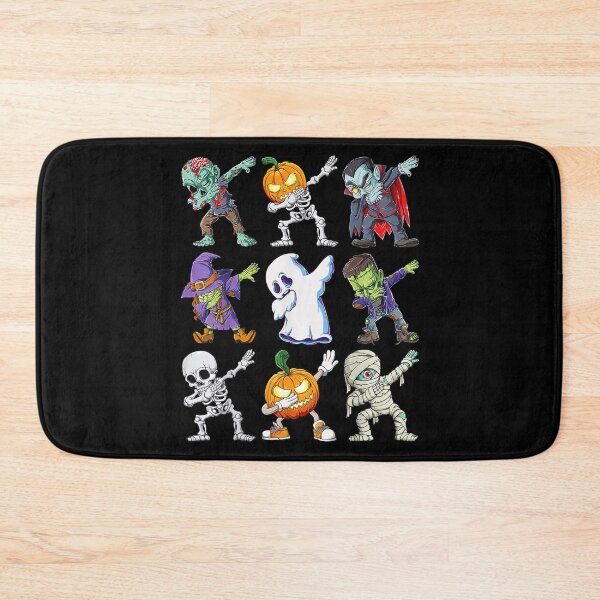 Item preview, Dabbing Halloween Boys Skeleton Zombie Scary Pumpkin Mummy  designed and sold by River Silva.