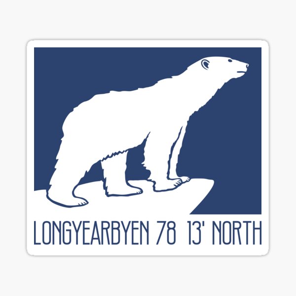 Polar Bear Sticker: Eco Friendly Stickers – PML Studios