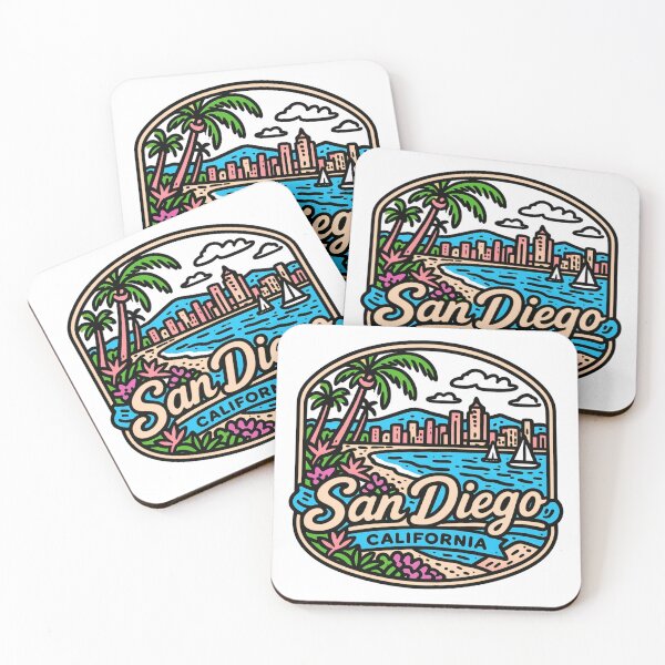 Item preview, San Diego California  designed and sold by PamLeeDesign.