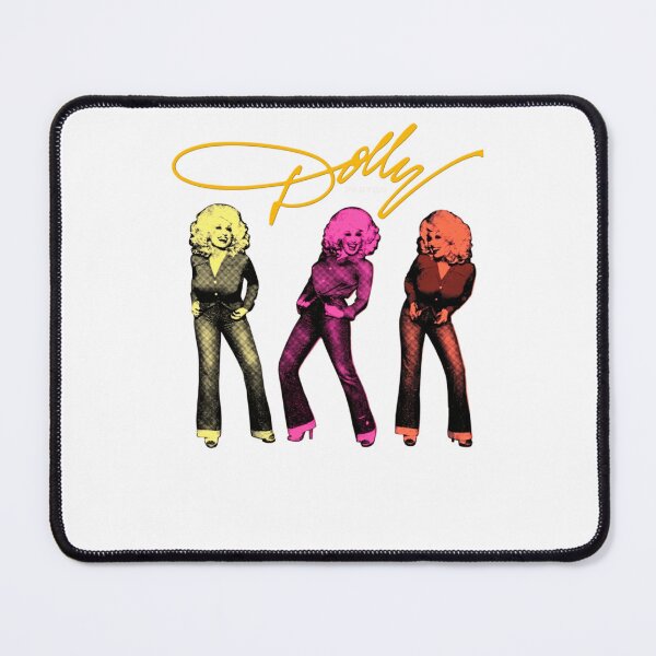 Item preview, Dolly Parton Dancing Retro Colors Design designed and sold by Wend123.