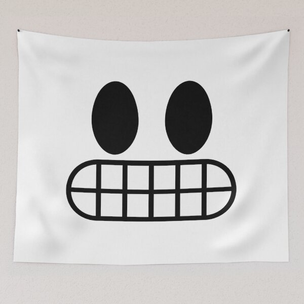 Item preview, Nervous Teeth Awkward Reaction Funny Grimacing Face designed and sold by Trendably.