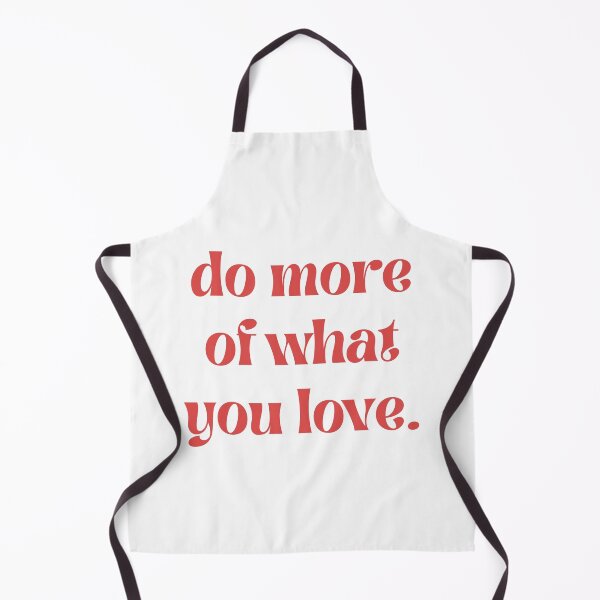 Item preview, Do More Of What You Love Red Typography Quote designed and sold by manexus.