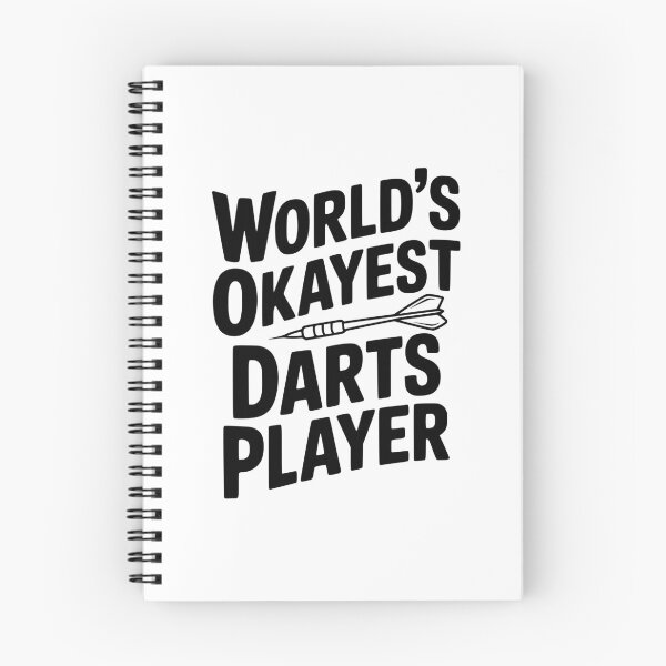 Item preview, World's Okayest Darts Player designed and sold by Frank Ring.