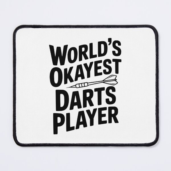 Item preview, World's Okayest Darts Player designed and sold by Frank Ring.