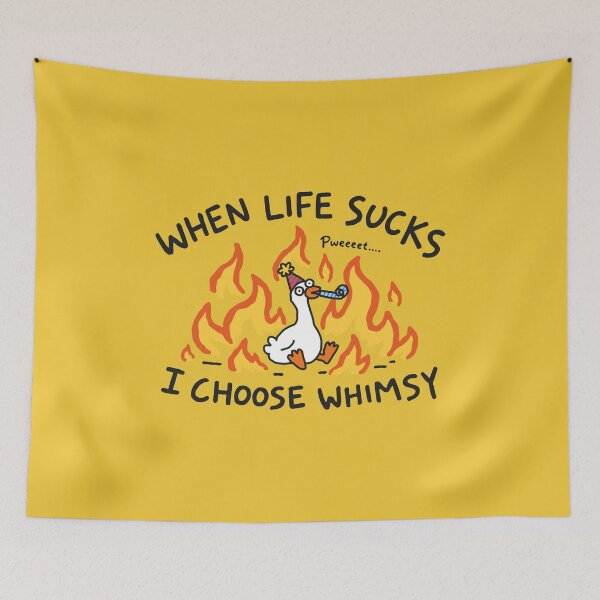 Item preview, When Life Sucks I Choose Whimsy designed and sold by NQArtist.