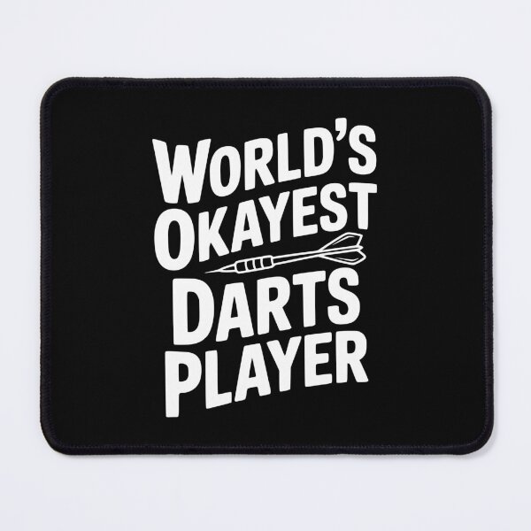 Item preview, World's Okayest Darts Player designed and sold by Frank Ring.