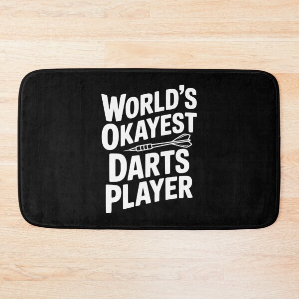 Item preview, World's Okayest Darts Player designed and sold by Frank Ring.