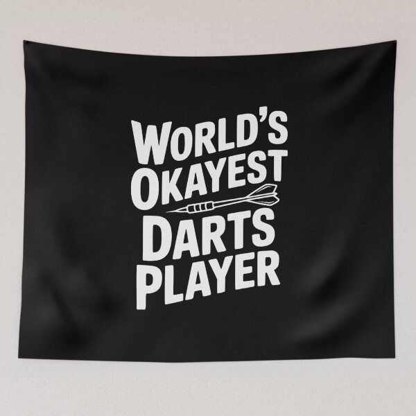 Item preview, World's Okayest Darts Player designed and sold by Frank Ring.