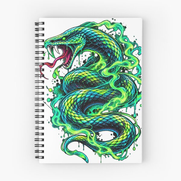 Item preview, Toxic Venom: Neon Viper Poster Art Tee designed and sold by A Light Worker.