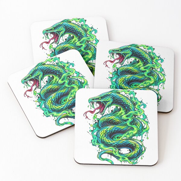 Item preview, Toxic Venom: Neon Viper Poster Art Tee designed and sold by A Light Worker.
