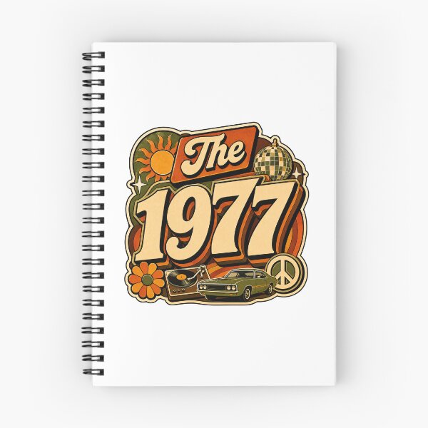 Item preview, The 1977 Retro Birthday designed and sold by RedCircleArt.