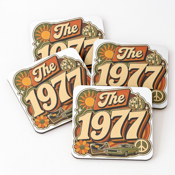 Item preview, The 1977 Retro Birthday designed and sold by RedCircleArt.