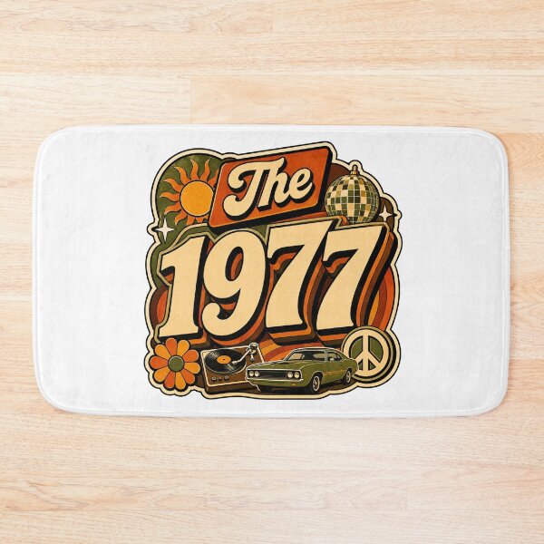 Item preview, The 1977 Retro Birthday designed and sold by RedCircleArt.