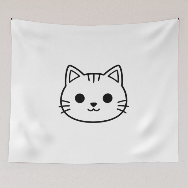 Item preview, Spooky Black Cat Halloween Gothic Illustration designed and sold by Ikochane.