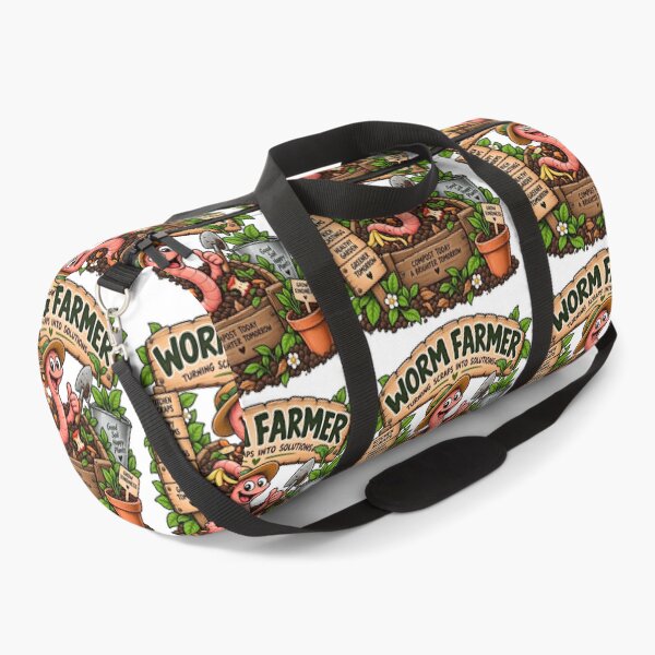 Item preview, Worm Farmer Turning Scraps Into Solutions Organic Gardening designed and sold by FindYouByZ.