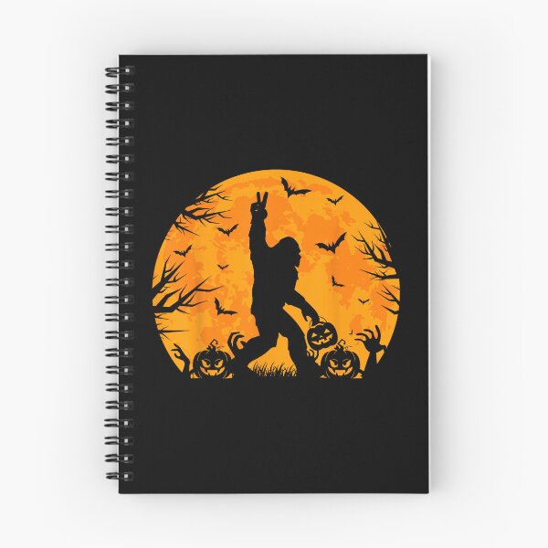 Item preview, Spooky Halloween Bigfoot Pumpkin Funny Halloween Sasquatch  designed and sold by River Silva.