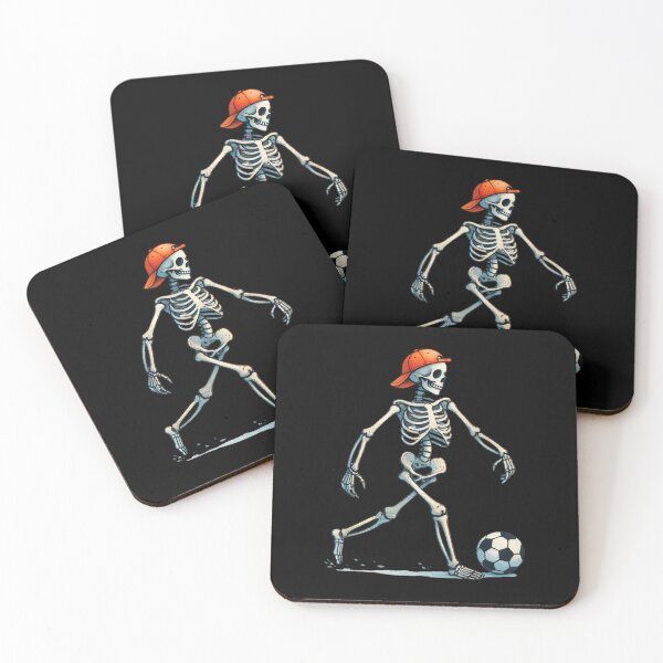 Item preview, Skeleton Soccer Halloween Costume Funny Men Boys Kids Tee  designed and sold by River Silva.