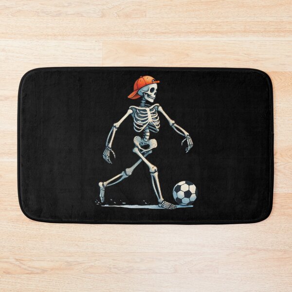 Item preview, Skeleton Soccer Halloween Costume Funny Men Boys Kids Tee  designed and sold by River Silva.