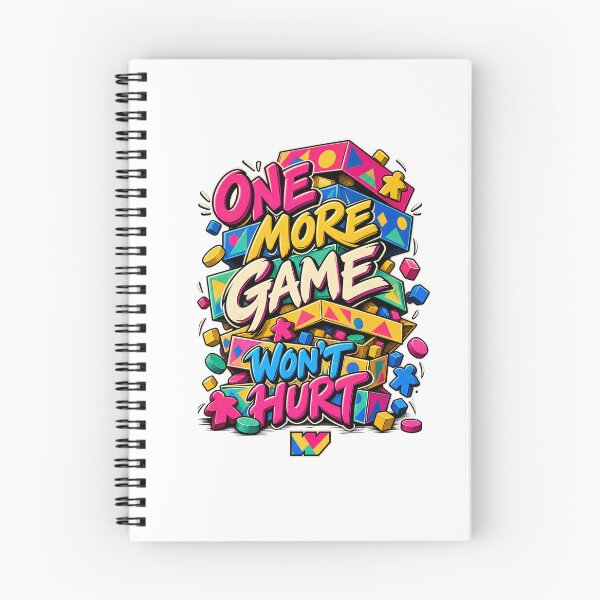 Item preview, One More Game Won’t Hurt designed and sold by eWproject.