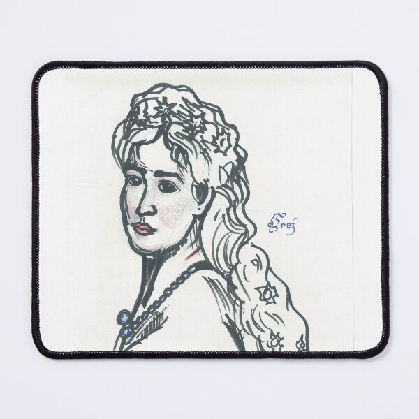 Item preview, Portrait of the empress Sissy designed and sold by HenrikssonFrej.
