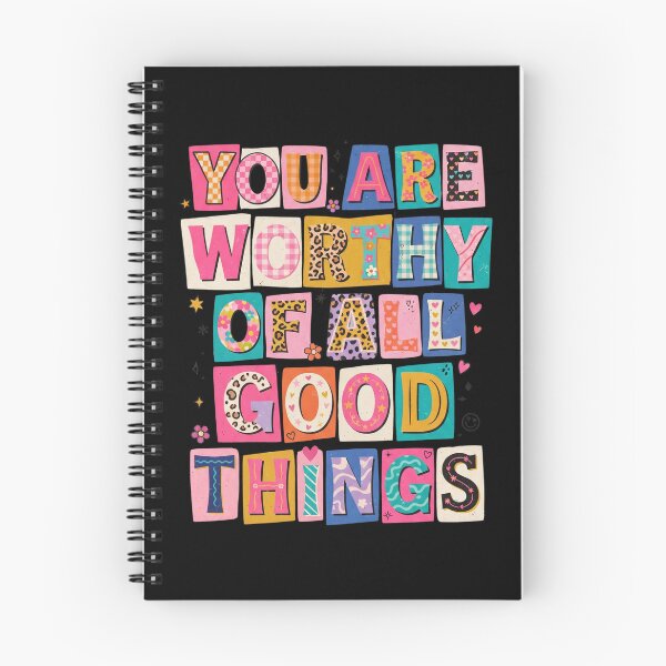Item preview, You Are Worthy of Good Things designed and sold by dudelinart.