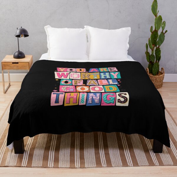 Item preview, You Are Worthy of Good Things designed and sold by dudelinart.