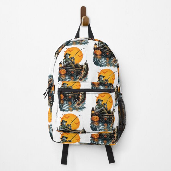Item preview, pooky Fisherman, Bass & Full Moon Fishing Design designed and sold by CKADigital.