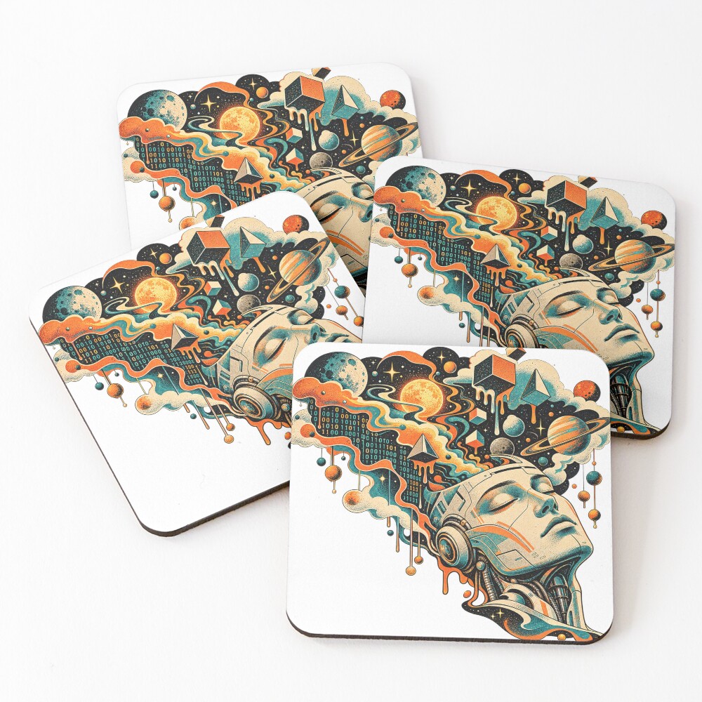 Item preview, Coasters (Set of 4) designed and sold by HeartBreakKidd.