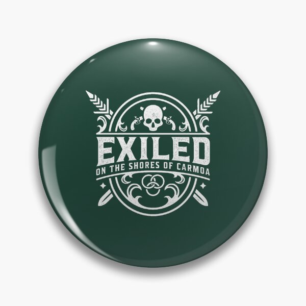 Artikelvorschau, Exil-Logo – Weiß entworfen und verkauft von BarelyCoolShop.