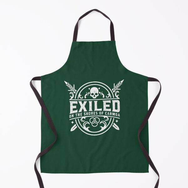 Item preview, Exiled Logo- White designed and sold by BarelyCoolShop.