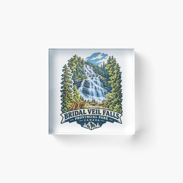 Item preview, Bridal Veil Falls Provincial Park Canada designed and sold by clintang.