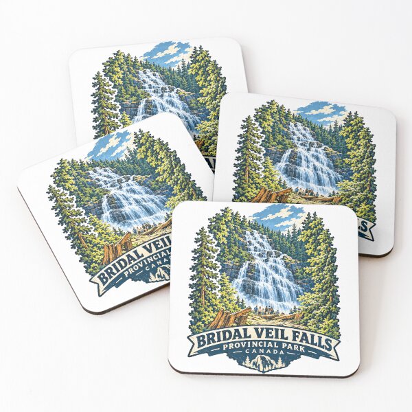 Item preview, Bridal Veil Falls Provincial Park Canada designed and sold by clintang.