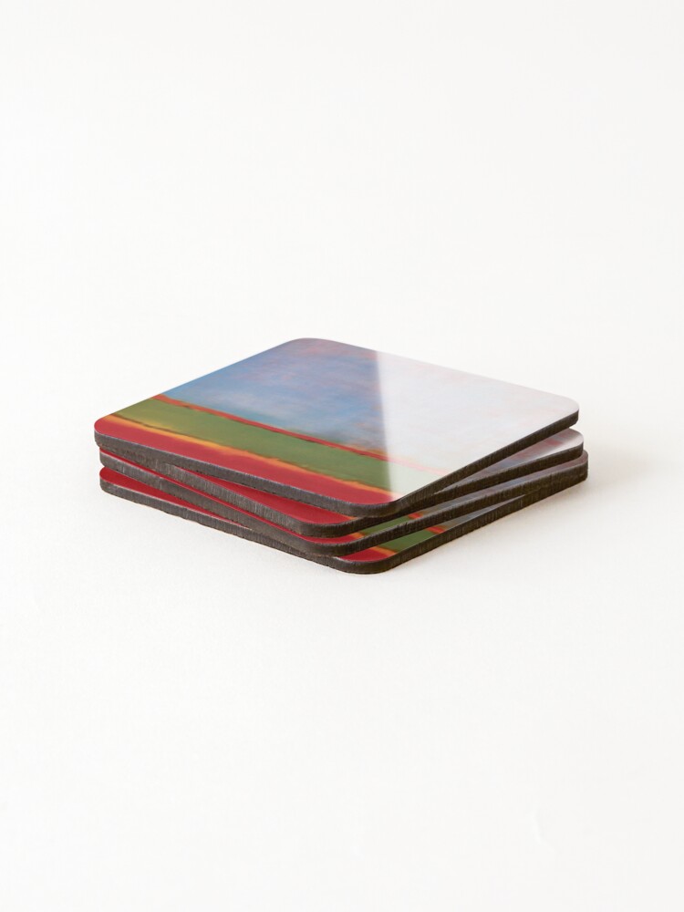 Thumbnail 4 of 5, Coasters (Set of 4), Mark Rothko abstract art - Mark Rothko paintings - Mark Rothko artwork - Mark Rothko artist - Mark Rothko modern art designed and sold by Rohyadalim.