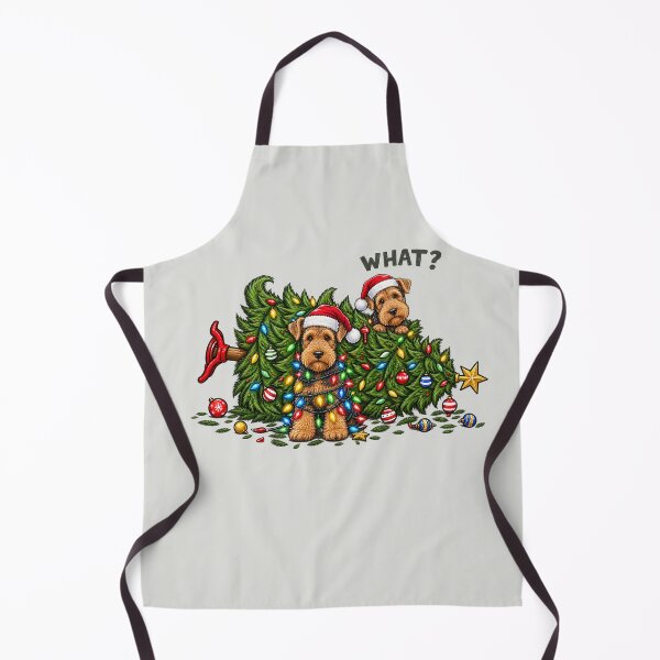 Item preview, Airedale Terrier play on christmas designed and sold by DIGOR shop.