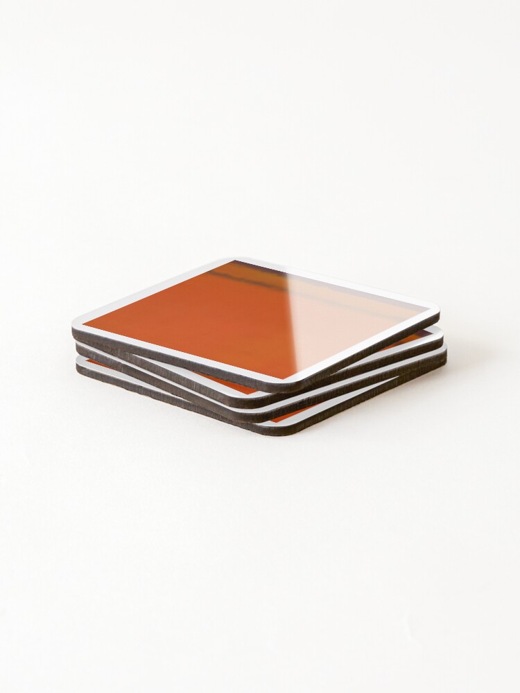 Thumbnail 4 of 5, Coasters (Set of 4), Mark Rothko abstract art - Mark Rothko paintings - Mark Rothko artwork - Mark Rothko artist - Mark Rothko modern art designed and sold by Rohyadalim.