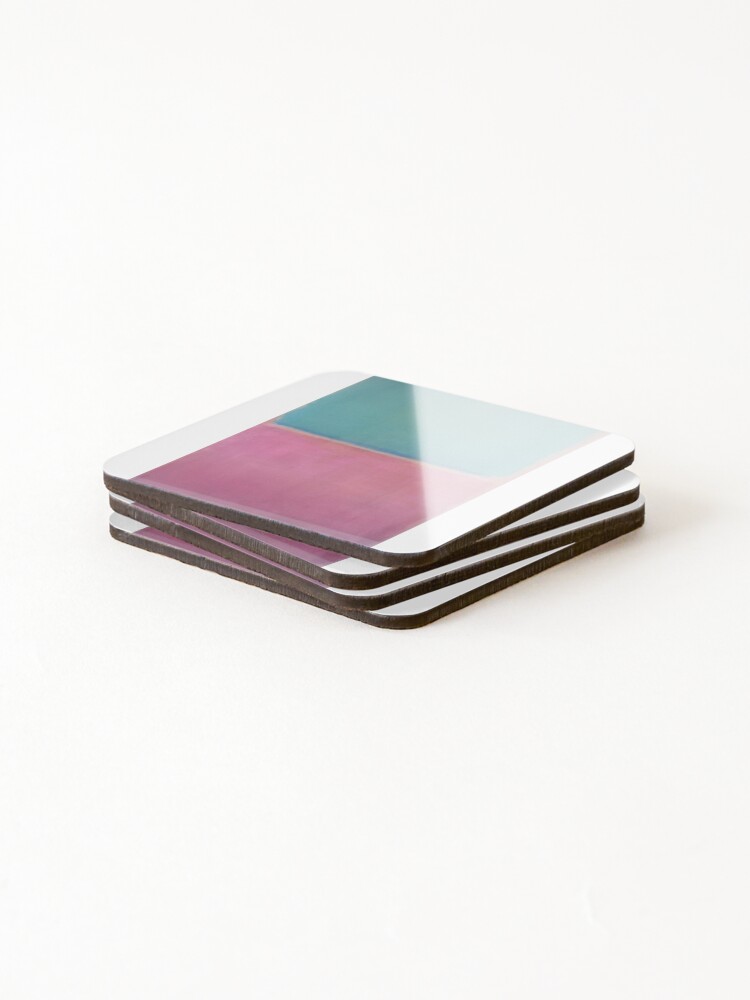 Thumbnail 4 of 5, Coasters (Set of 4), Mark Rothko abstract art - Mark Rothko paintings - Mark Rothko artwork - Mark Rothko artist - Mark Rothko modern art designed and sold by Rohyadalim.