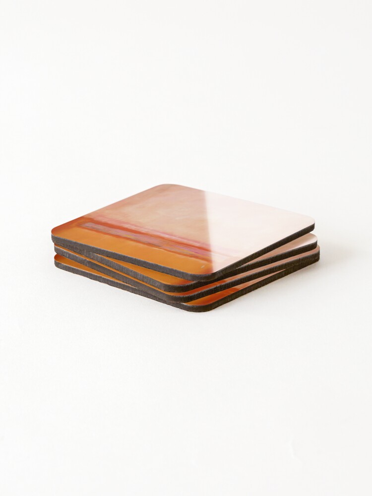 Thumbnail 4 of 5, Coasters (Set of 4), Mark Rothko abstract art - Mark Rothko paintings - Mark Rothko artwork - Mark Rothko artist - Mark Rothko modern art designed and sold by Rohyadalim.