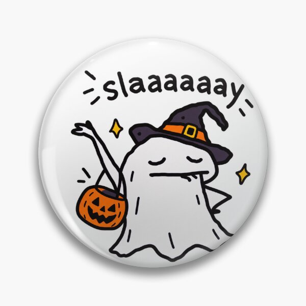 Item preview, Slay Ghost Halloween Doodle designed and sold by MonkiFlipp.