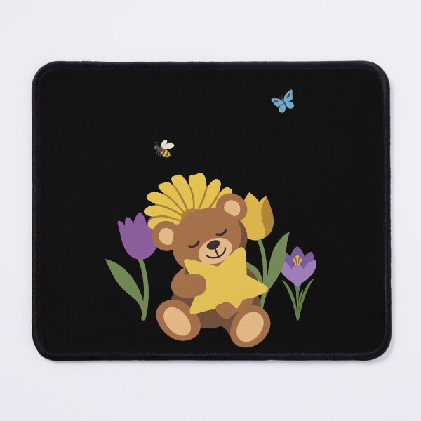Item preview, Teddy bear with star · Bouquet of flowers · Plant lover designed and sold by Sir-Freaky.