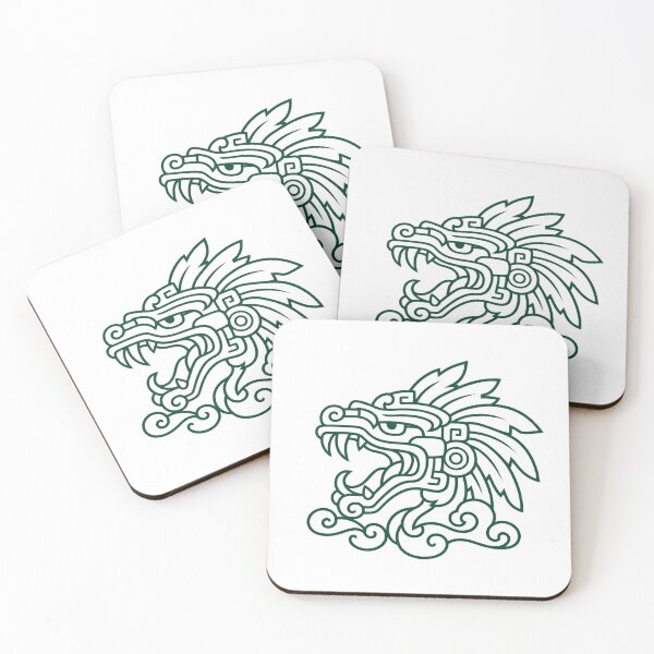Item preview, Serpent Glyph: Minimalist Feathered Serpent Line Art designed and sold by A Light Worker.