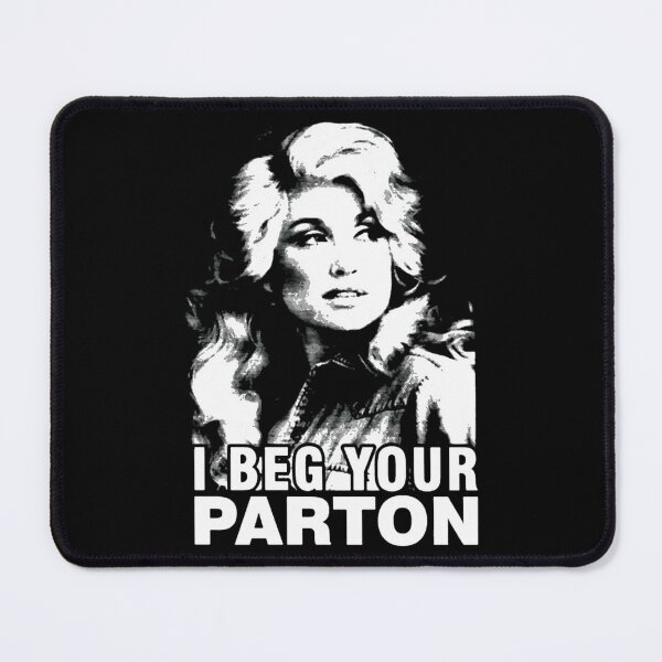 Item preview, Dolly Parton I Beg Your Parton Stencil designed and sold by Wend123.