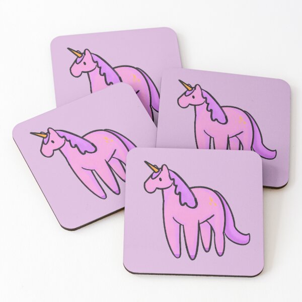 Item preview, Pink Pastel Unicorn designed and sold by ClarissaDoodles.