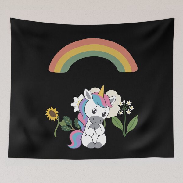 Item preview, Sad Unicorn · Nature · Nature Lovers designed and sold by Sir-Freaky.