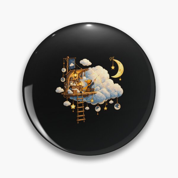 Item preview, The Cloud Tailor - Whimsical Storybook Sky Workshop Illustration designed and sold by Ozyven-Creation.
