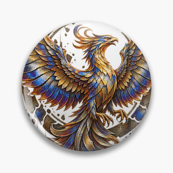 Item preview, Undying Flame: Forged Metal Phoenix designed and sold by A Light Worker.